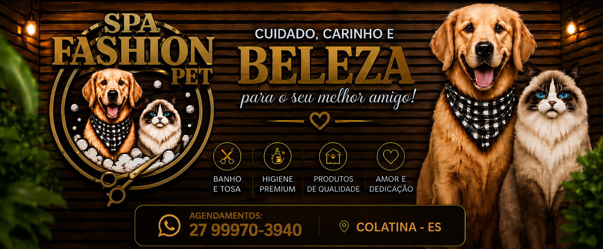 Cuidado, carinho e beleza para seu melhor amigo